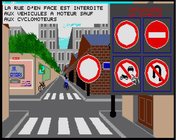 Collection Codoroute: Les Panneaux Screenshot 6 (Atari ST)