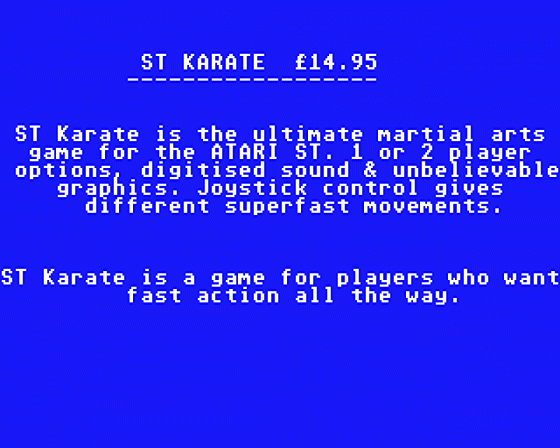 Extravaganza Screenshot 8 (Atari ST)