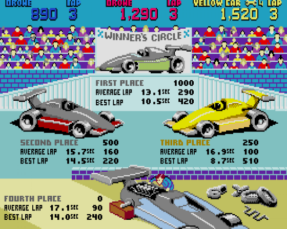 Super Sprint Screenshot 6 (Atari ST)