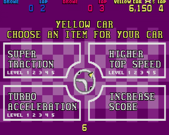 Super Sprint Screenshot 7 (Atari ST)