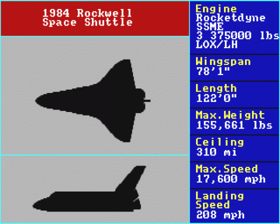 Chuck Yeager's Advanced Flight Trainer 2.0 Screenshot 19 (Atari ST)