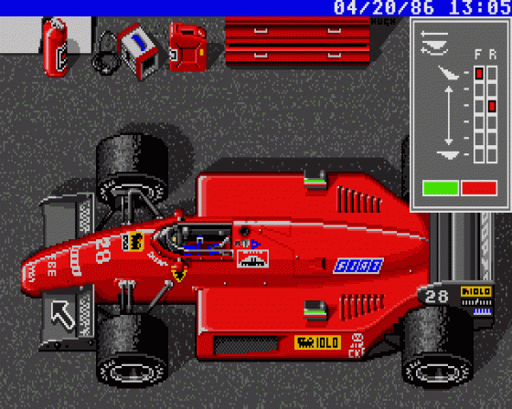 Ferrari Formula One Screenshot 10 (Atari ST)