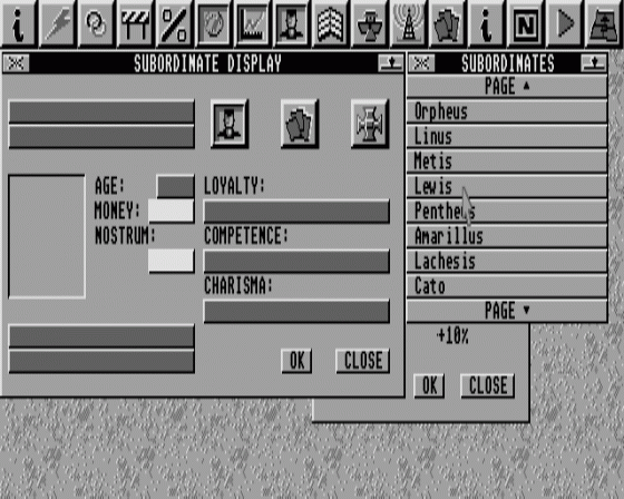 Imperium Screenshot 5 (Atari ST)