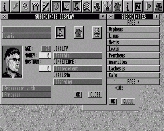 Imperium Screenshot 6 (Atari ST)