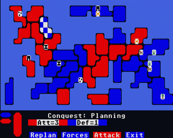 Lords of Conquest Screenshot 6 (Atari ST)