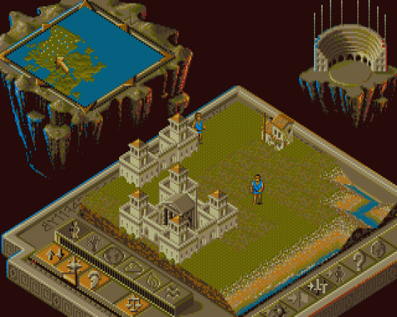 Populous II: Trials of the Olympian Gods Screenshot 11 (Atari ST)