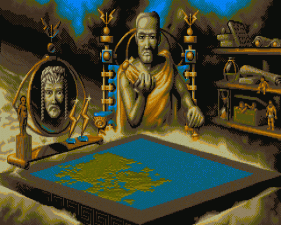 Populous II: Trials of the Olympian Gods Screenshot 15 (Atari ST)