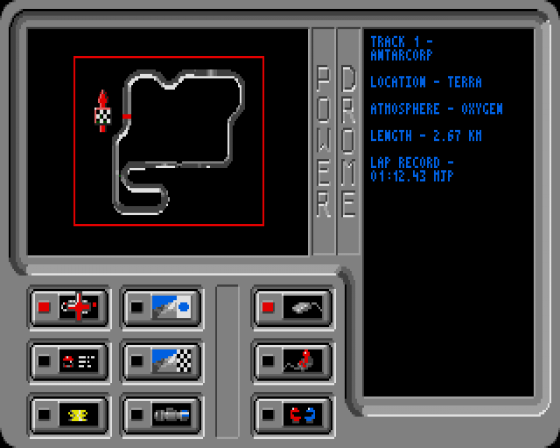 Powerdrome Screenshot 10 (Atari ST)