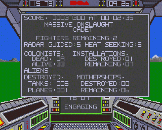 Skyfox Screenshot 18 (Atari ST)