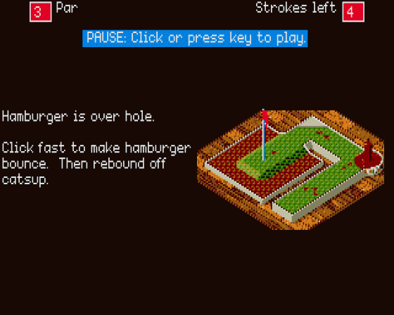 Zany Golf Screenshot 6 (Atari ST)