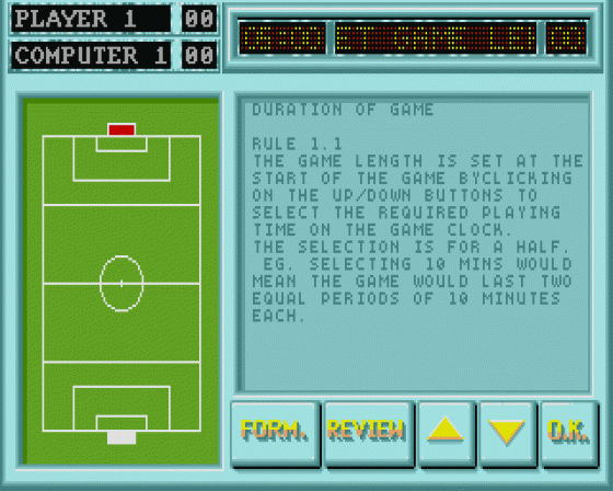 Subbuteo Screenshot 7 (Atari ST)