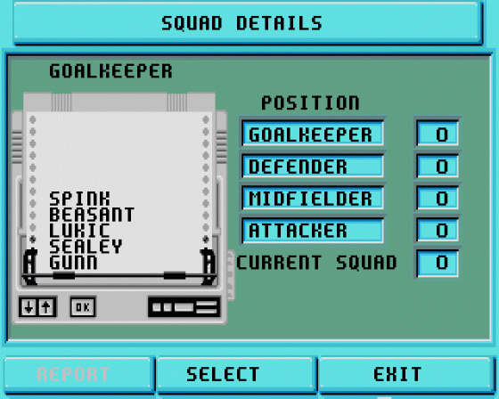 Tracksuit Manager '90 90-91 Edition Screenshot 7 (Atari ST)