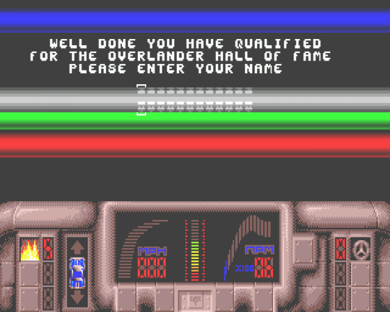 Overlander Screenshot 10 (Atari ST)