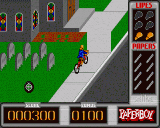 Paperboy Screenshot 5 (Atari ST)
