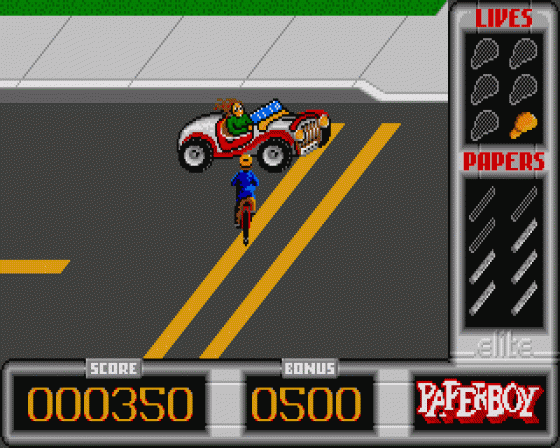 Paperboy Screenshot 6 (Atari ST)