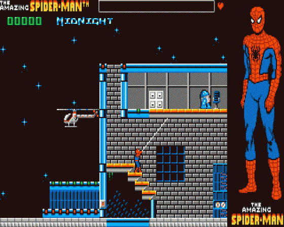 Amazing Spider-Man (The) Screenshot 7 (Atari ST)