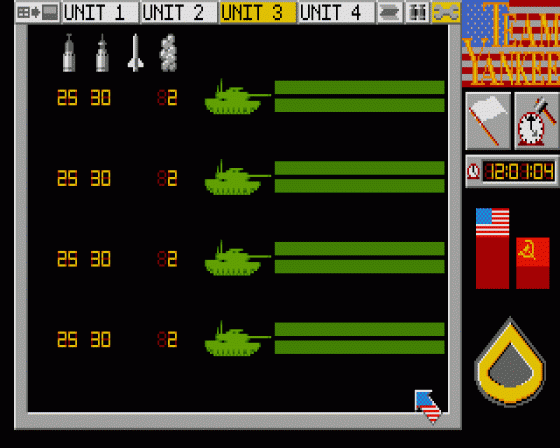 Team Yankee Screenshot 6 (Atari ST)