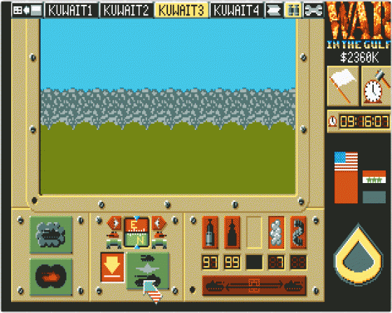 War in the Gulf Screenshot 5 (Atari ST)