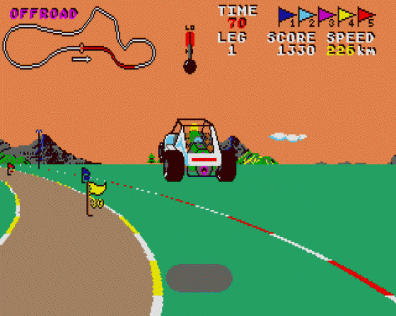 Buggy Boy Screenshot 6 (Atari ST)