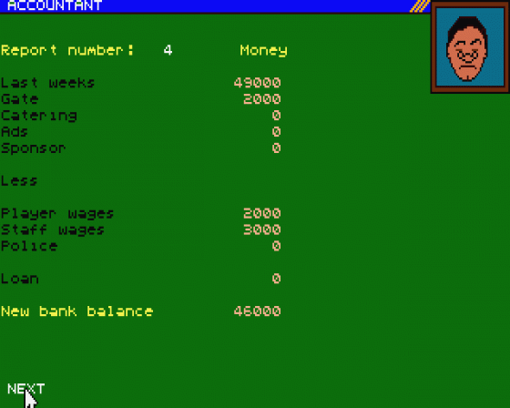 FC Manager Screenshot 9 (Atari ST)