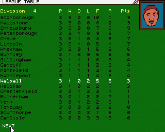 FC Manager Screenshot 13 (Atari ST)