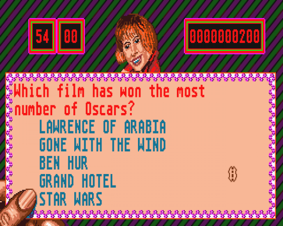 Trivia Gameshow Screenshot 6 (Atari ST)