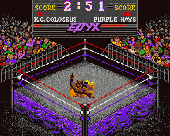 Championship Wrestling Screenshot 5 (Atari ST)