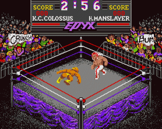 Championship Wrestling Screenshot 7 (Atari ST)