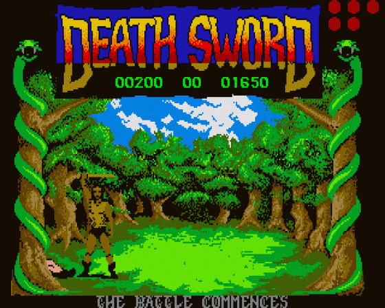 Death Sword Screenshot 5 (Atari ST)