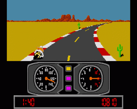 Super Cycle Screenshot 6 (Atari ST)