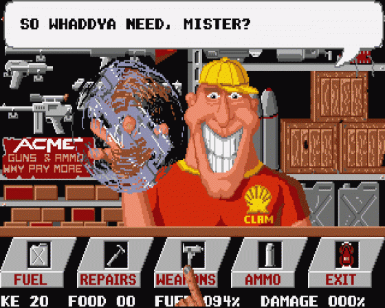 Motor Massacre Screenshot 5 (Atari ST)