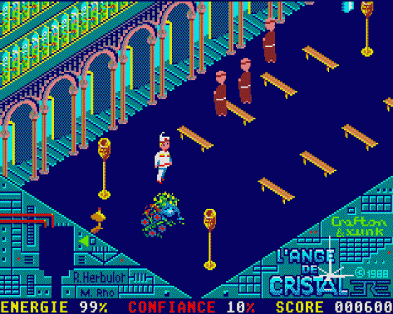 Ange de Cristal (L') Screenshot 5 (Atari ST)