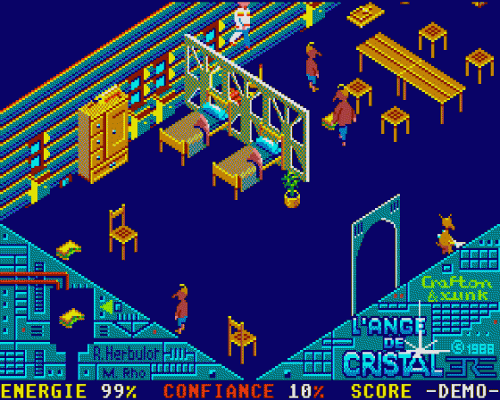 Ange de Cristal (L') Screenshot 14 (Atari ST)