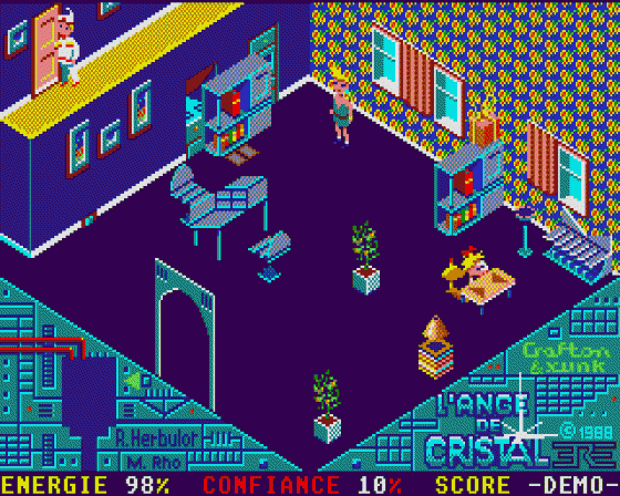 Ange de Cristal (L') Screenshot 19 (Atari ST)