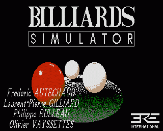 Billiards Simulator