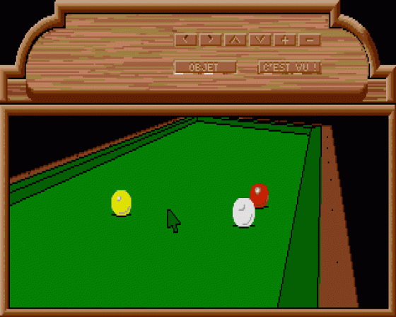 Billiards Simulator Screenshot 5 (Atari ST)