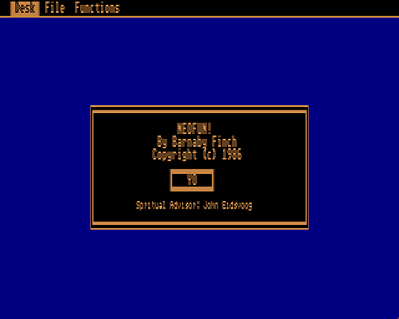 Evesham Micros Public Domain Software Screenshot 6 (Atari ST)