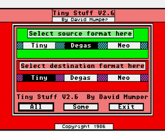 Evesham Micros Public Domain Software Screenshot 12 (Atari ST)