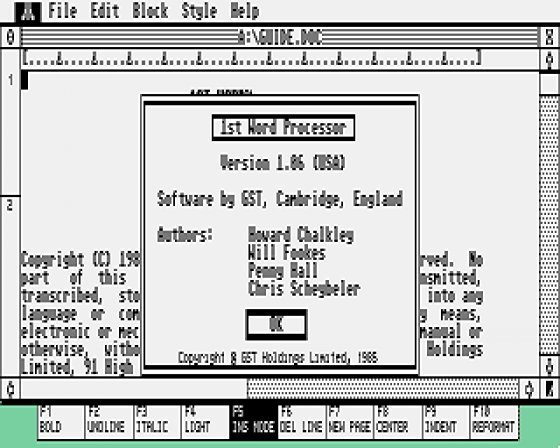 Evesham Micros Public Domain Software Screenshot 14 (Atari ST)