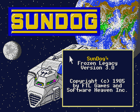 Sundog: Frozen Legacy Screenshot 20 (Atari ST)