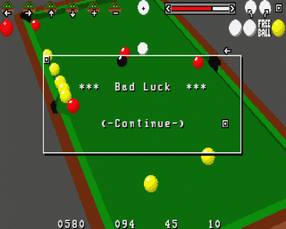 3D Pool Screenshot 10 (Atari ST)