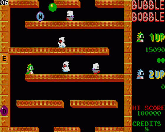 Bubble Bobble Screenshot 6 (Atari ST)
