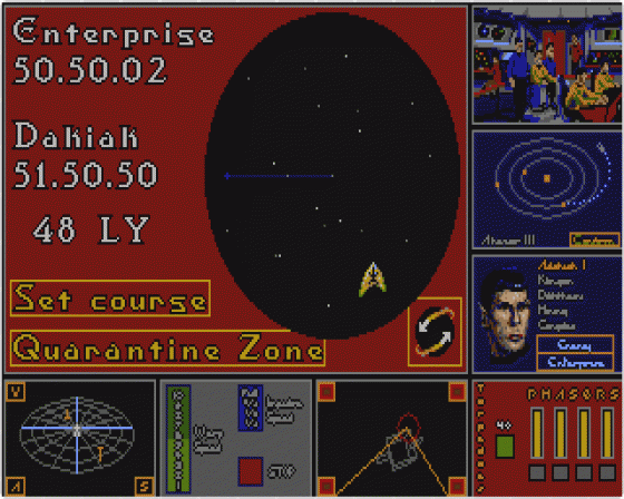 Star Trek - The Rebel Universe Screenshot 12 (Atari ST)