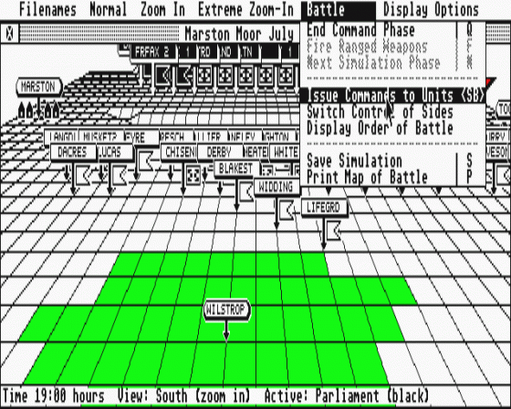 UMS: The Universal Military Simulator 1.3 Screenshot 5 (Atari ST)