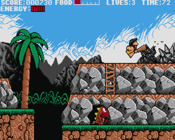 Prehistorik Screenshot 8 (Atari ST)