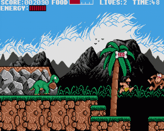 Prehistorik Screenshot 12 (Atari ST)