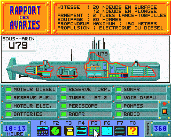 Blue War III Screenshot 5 (Atari ST)