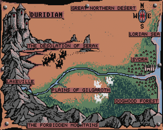 The Adventures of Maddog Williams in the Dungeons of Duridian Screenshot 10 (Atari ST)