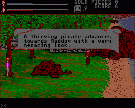 The Adventures of Maddog Williams in the Dungeons of Duridian Screenshot 19 (Atari ST)