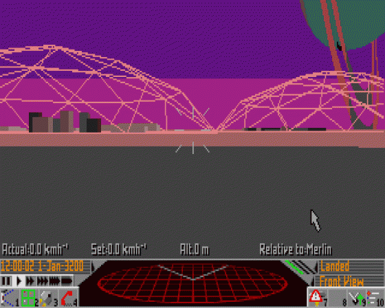 Frontier: Elite II Screenshot 10 (Atari ST)